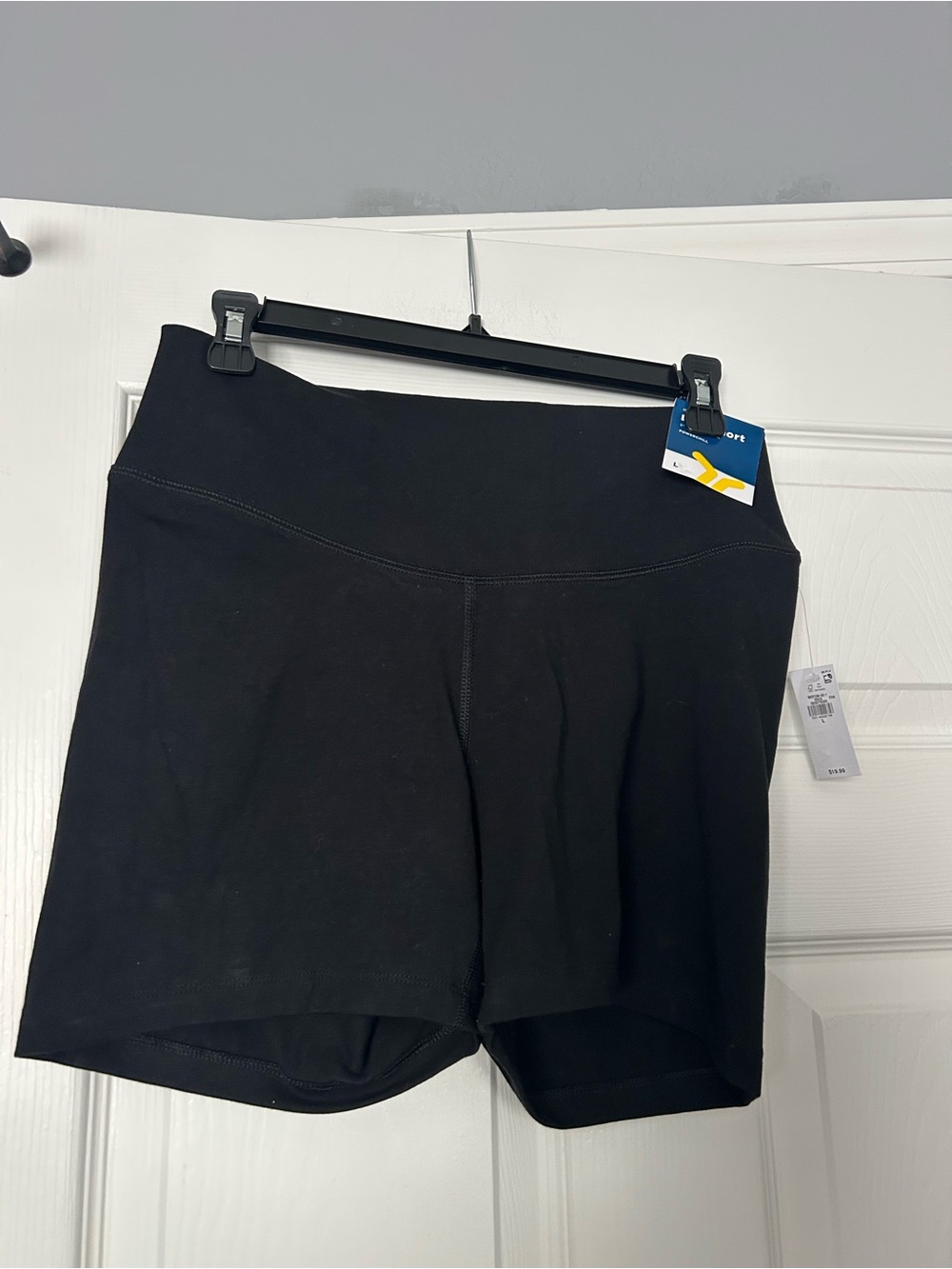 Old Navy Black High-Waist Bike Shorts